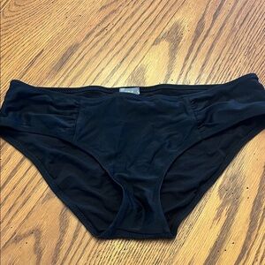 Aerie Classic Black Swim Hipster